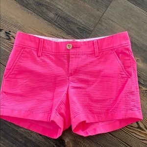 Lilly Pulitzer Hot Pink shorts size 6